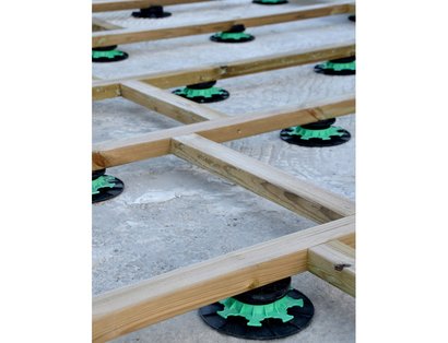 Plot réglable HL pour terrasse bois hauteur 50/80MM - Gamme Essentiel