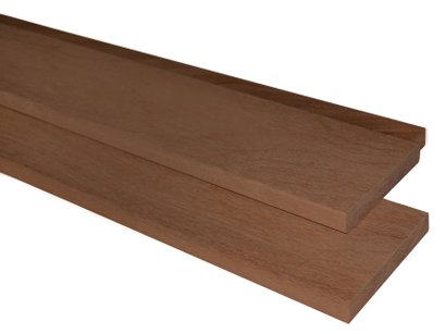 Lame de terrasse Bois Exotique MASSARANDUBA - 21x145mm L.3,40m