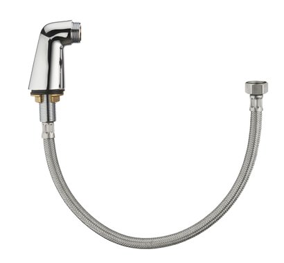 COLONNETTE M 3/4 FLEX. F 1/2 50MM (X2) CHROME 