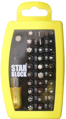 Coffrets d'embouts STARBLOCK 32 pièces