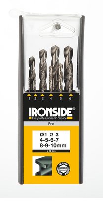 Coffret 10 forêts métal HSS PRO 1 à 10MM