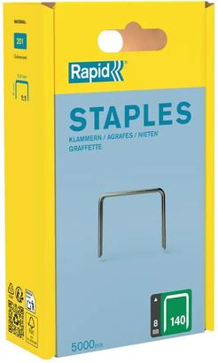 Agrafes Rapid n140 14mm galvanisees x5000