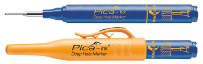 Marqueur bleu trous prof. - Pica