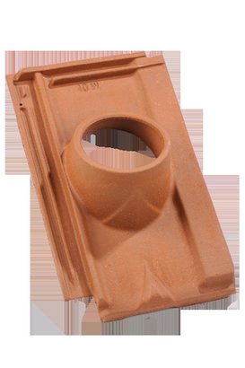 TUILE À DOUILLE LOSANGÉE SAINTE FOY DIAM.126 UTILE ROUGE