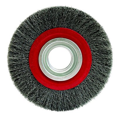 BROSSE CIRCULAIRE D.200 AL.16-20-25 FIL 0.30 ACIER ONDULE