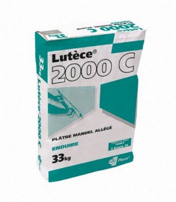 PLATRE LUTECE 2000 C SAC DE 33 KG