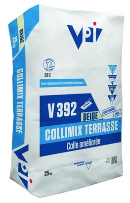 COLLE DEFORMABLE COLLIMIX TERRASSE BEIGE - SAC DE 25 KG