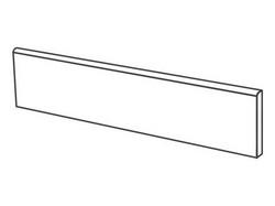 Plinthe carrelage NORDBY 7,3x60cm - Rectifié - Blanco