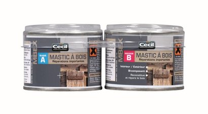 Mastic à bois MBEX Chêne clair 200ml