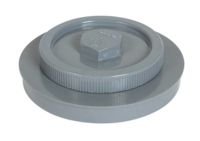 TAMPON DE VISITE AVEC BOUCHON MALE-FEMELLE DIAMETRE 200 - FB