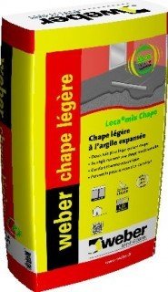 MORTIER DE CHAPE WEBER CHAPE LEGERE 25KG