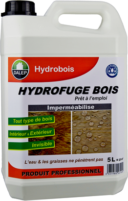 Imperméabilisant bois HYDROBOIS Bidon 5 litres pour 25 m2