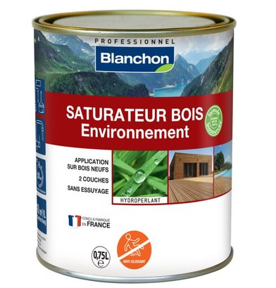 Saturateur bois environnement gris vieilli - boîte de 0,75L