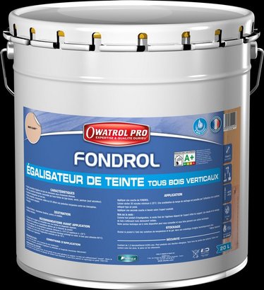 Egalisateur de teinte FONDROL mat bois foncé de 20 L