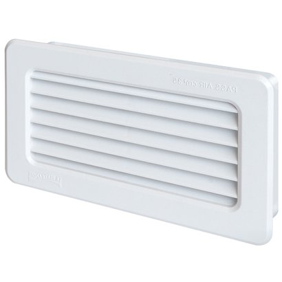 ASPIRATION- GRILLE 180X100 A ENCASTRER POUR TUBE RECTANGULAIRE 150X70