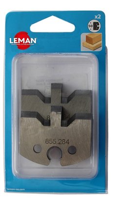 JEU DE 2 FERS PROFILES ACIER HT.50 MM N.247