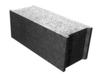 Bloc beton à maconner Plein 25x30 cm Ep 20 cm