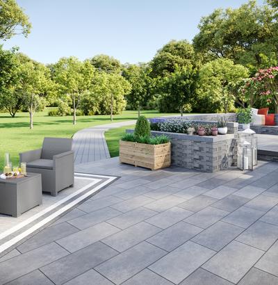 Bac à fleurs rectangle en Pin - 100x50x50cm