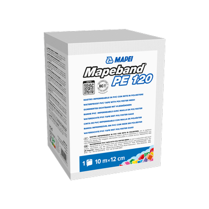 Bande imperméable MAPEBAND PE120 - Rouleau de 10 ML x 12cm