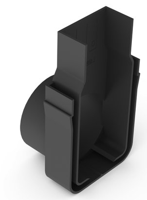 Obturateur SLIMLINE avec sortie 50MM