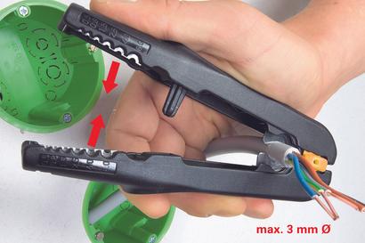 Pince à dénuder les câbles électriques- Ironside