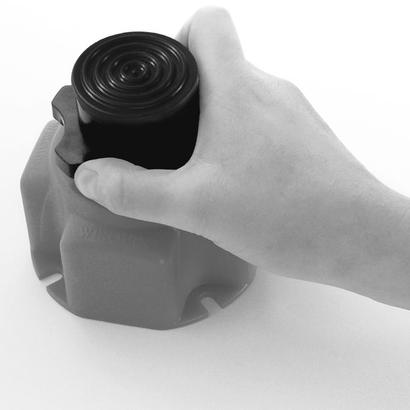 Pieds réglables pour receveur de douche NIV'EAU - Lot de 4