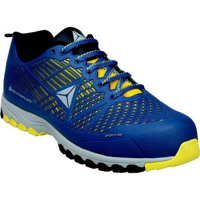Chaussures Basses - DELTA SPORT S1P - Bleu/Jaune - T.46