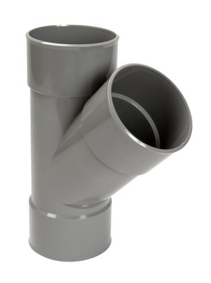 CULOTTE SIMPLE FEMELLE-FEMELLE 45° DIAMETRE 100 - BT144