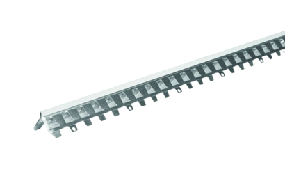 ARETE EXTERIEURE PERFORE 1041 EG JC BLANC L 3000 l 40 H 30 mm