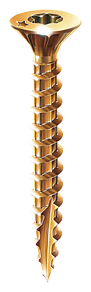 Vis ROCKET Pozi Tête fraisée Acier bichromaté 4x40 Vybac de 150