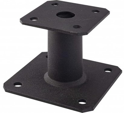 PIED DE POTEAU TYPE A HAUTEUR 100 NOIR
