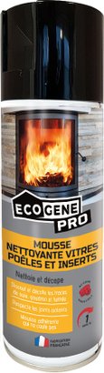 Mousse nettoyante vitres poeles et inserts ecogene 400 ML