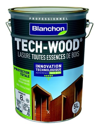 LASURE TECH-WOOD 5L BOIS GRISE