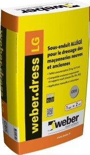 SOUS-ENDUIT ALLÉGÉ WEBER.DRESS LG 25KG