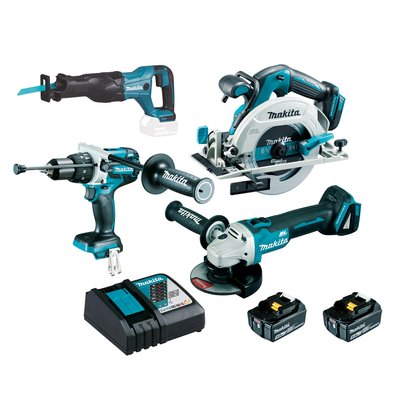 OP-PACK 3 MACHINES MAKITA + SCIE SABRE