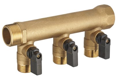 COLLECTEUR VANNES MF 3/4 3DEP. M 1/2 MONOBLOC