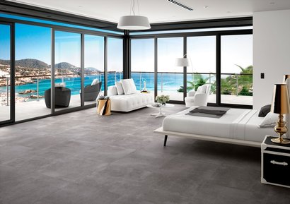 Carrelage sol intérieur CLAIRE 75x75cm ép.9,7mm Rectifié Cemento