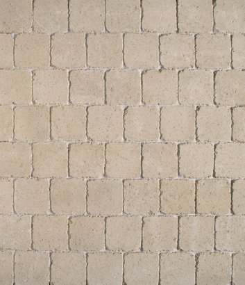 Pavé NEWHEDGE Vieilli 15 x 15 x 6 cm Ivoire