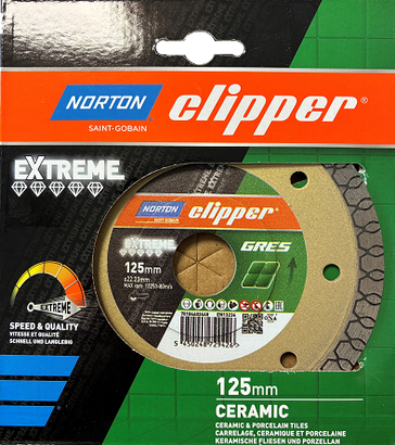 Disque diamant EXTREME GRES 125x22,23