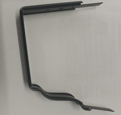 CROCHET K34 GOUTTIERE MOULUREE ARDOISE VR401 ACIER PRE GALVA