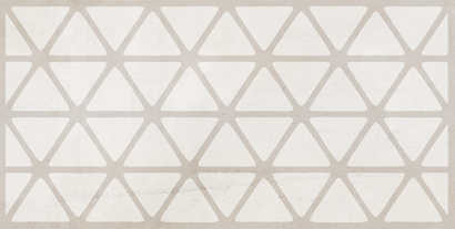 Carrelage mural faïence ATELERI 25 x 50CM ép.7,4MM - Rectifié - RELIEVE CREMA