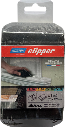 Cale à poncer classique + 9 garnitures Assort. 70x125