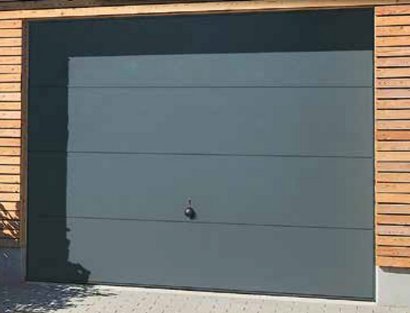 Porte de garage basculante débordante 2000 x 2375MM - GRIS