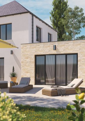 Parement Angle PIERRE SECHE Ton pierre 20 x 12 cm épaisseur 2,5 cm