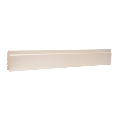 Bardage EXTRA Sapin du Nord - Profil Line - 20x125mm L.4,45m - Blanc Perle 