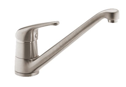 Mitigeur d'evier FANGO - inox brosse