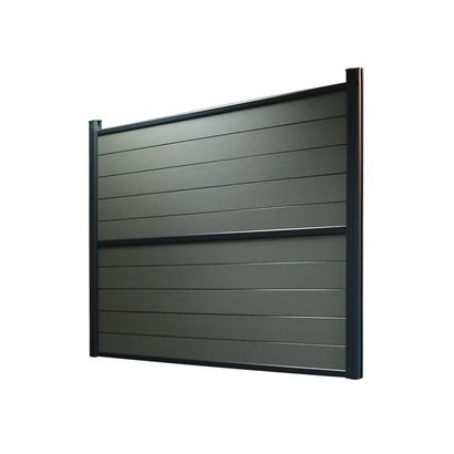 Traverse Top et Base Alu EVOLU H21 - 35x42mm L.1,955m - Gris