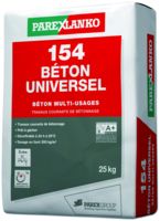 Mortier traditionnel 154 BETON GRIS 25KG