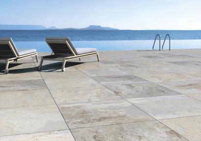 Carrelage extérieur PEACOCK 60 x 60CM ép.20MM - Rectifié - Sand