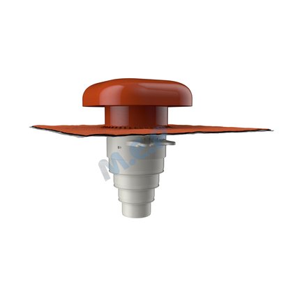 CHAPEAU VENTILATION PVC D125 TUILE